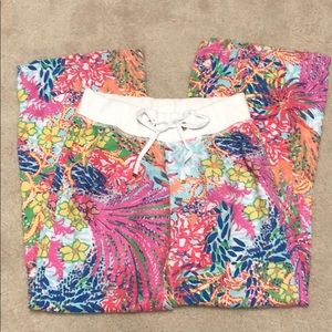 Lilly Pulitzer Beach pants size medium